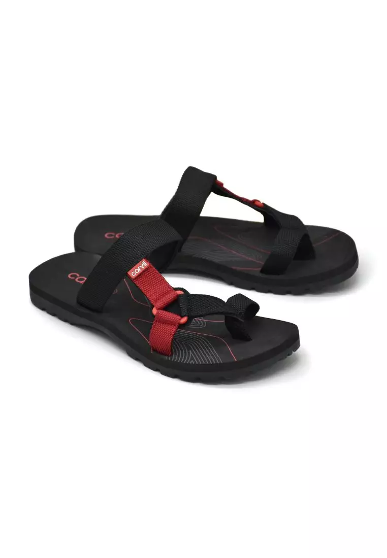 Carvil Sandal Pria Spextra-S15 M Black/Red