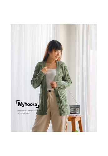 MyYoora MyYoora Premium Knit Basic Cardigan Rajut JK530/JK525 /JK523 E01E3AA261176FGS_1