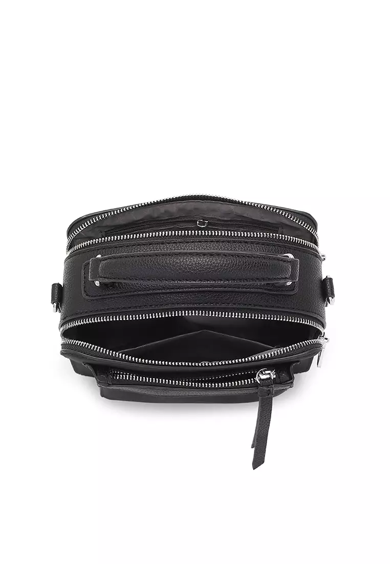 Women's Top Handle Bag / Sling Bag / Crossbody Bag / Shoulder Bag - Black