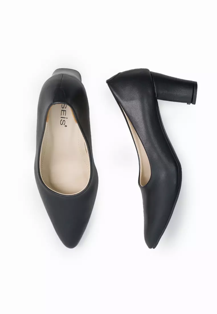 SEIS Vomo Sepatu Kerja Wanita | Sepatu Heels Wanita Hak 7 cm
