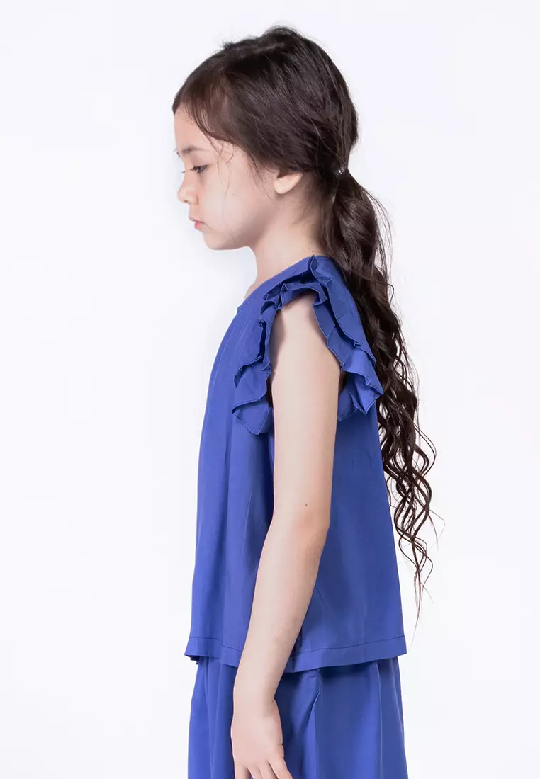 Treehouse Kids Alisha Top with Ruffles