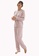 QuestChic pink and purple Calie Rib Cotton Lounging Set A9861AA0BFE41EGS_1