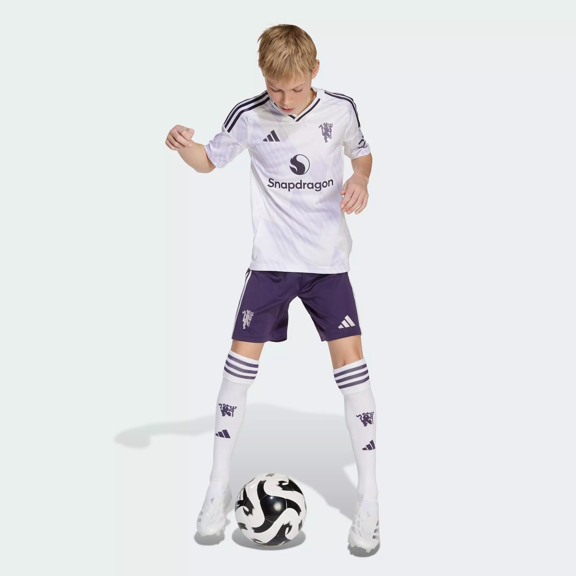 Football Manchester United 25/26 Away Jersey Unisex White JP3030