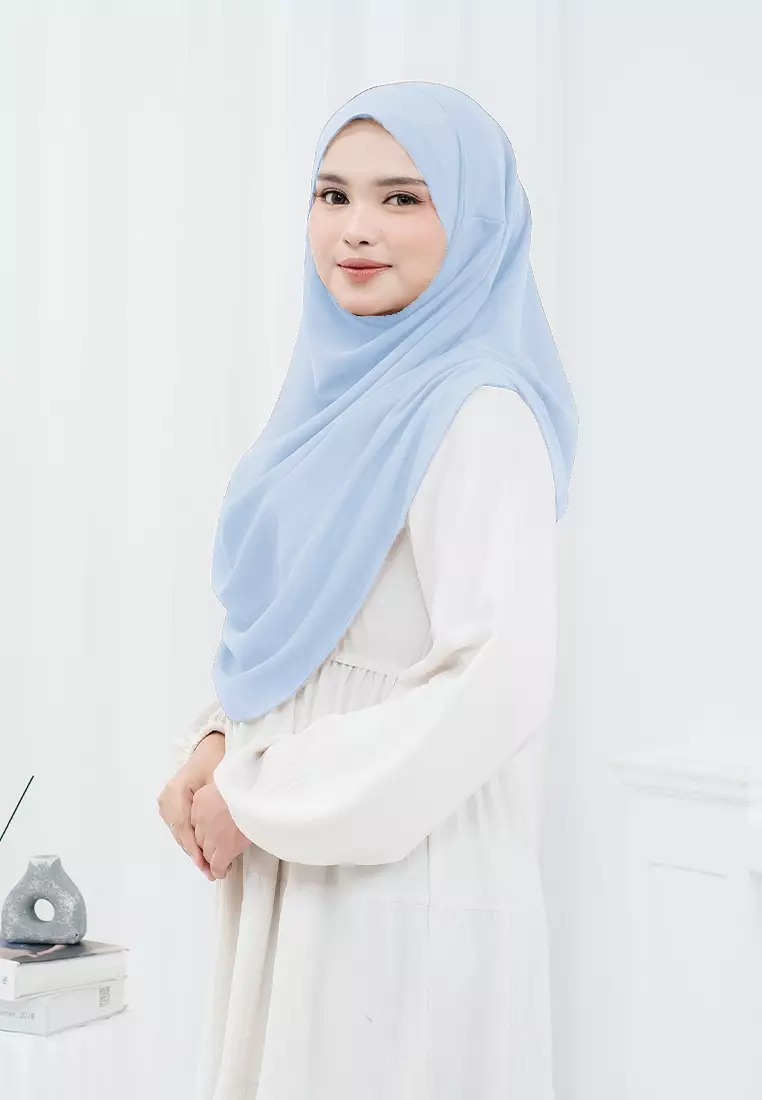 HIJAB INSTAN NASHWA - BABY BLUE