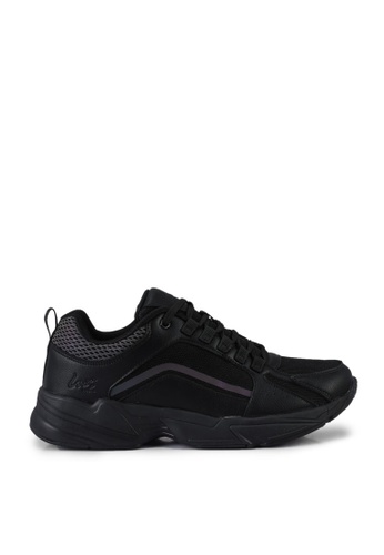 Louis Cuppers black Panel Sneakers 10126SH228D50BGS_1