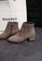 Twenty Eight Shoes brown Casual Block-Heel Ankle Boots VB8323 3C7F8SH36D5356GS_4
