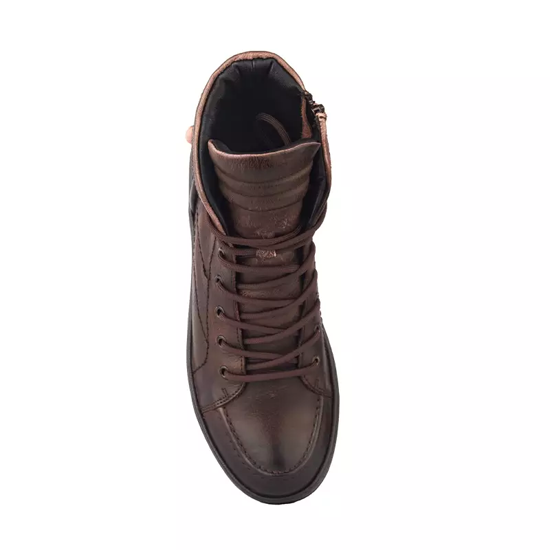 Sepatu Pria Boots Casual Gino Mariani Jacob Brown