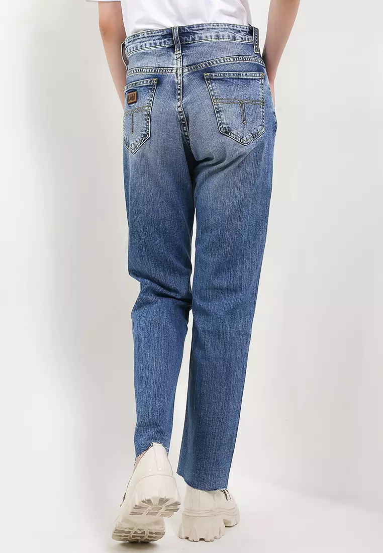 High Waist Straight Denim Pant FWL370D2