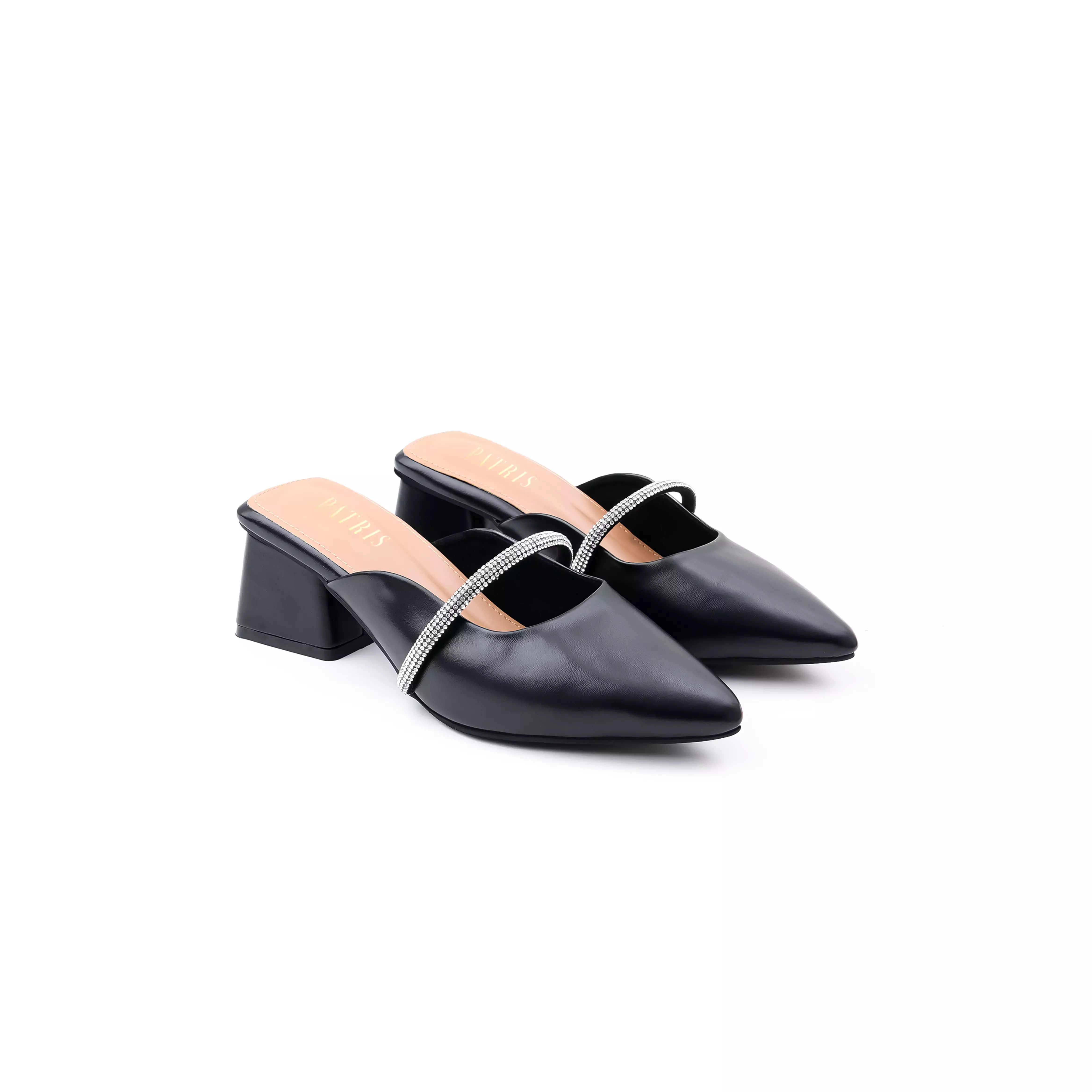 PATRIS Trista Mules Heels Wanita 7 cm