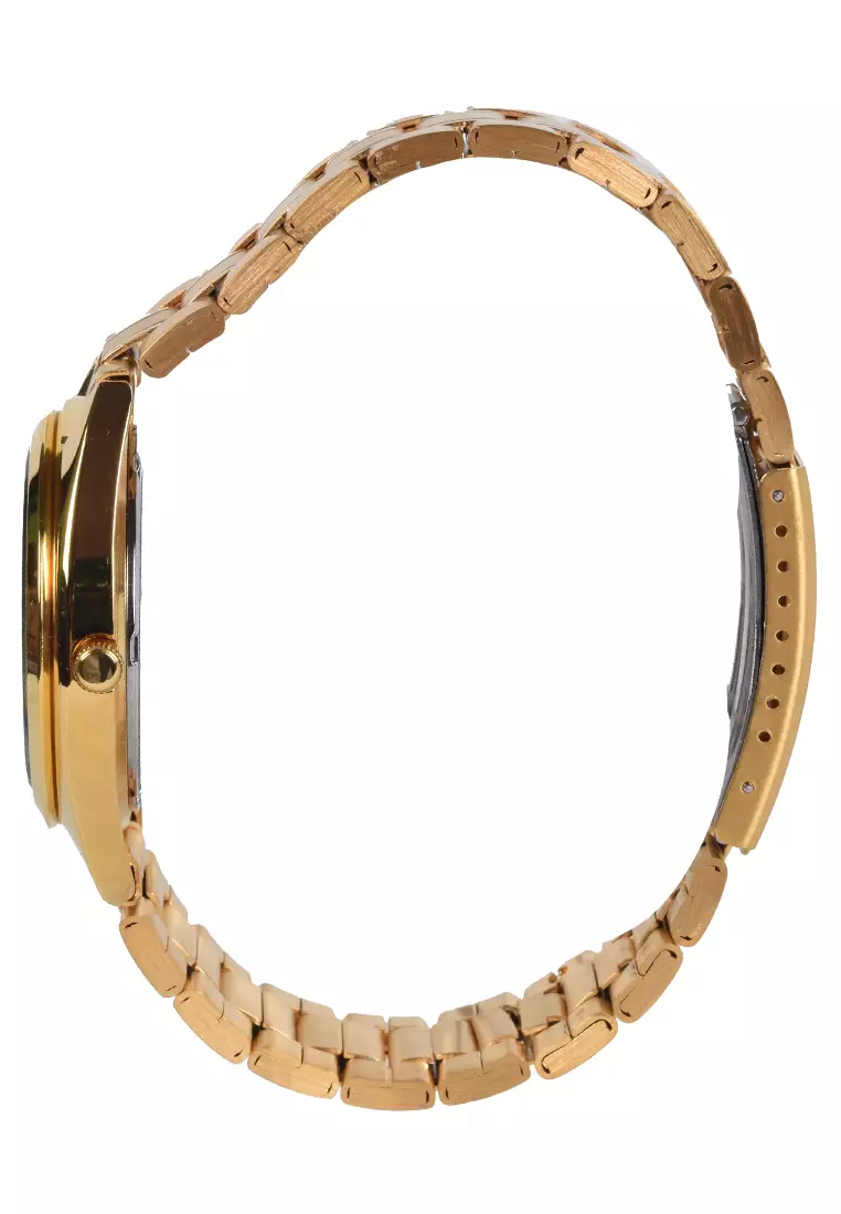 Sezen - Jam Tangan Pria - Gold - Stainless Steel Bracelet - 1089BM-A