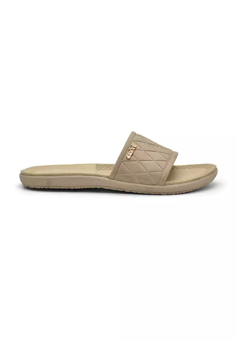 Carvil Sandal Wanita Lyora-03 L Beige