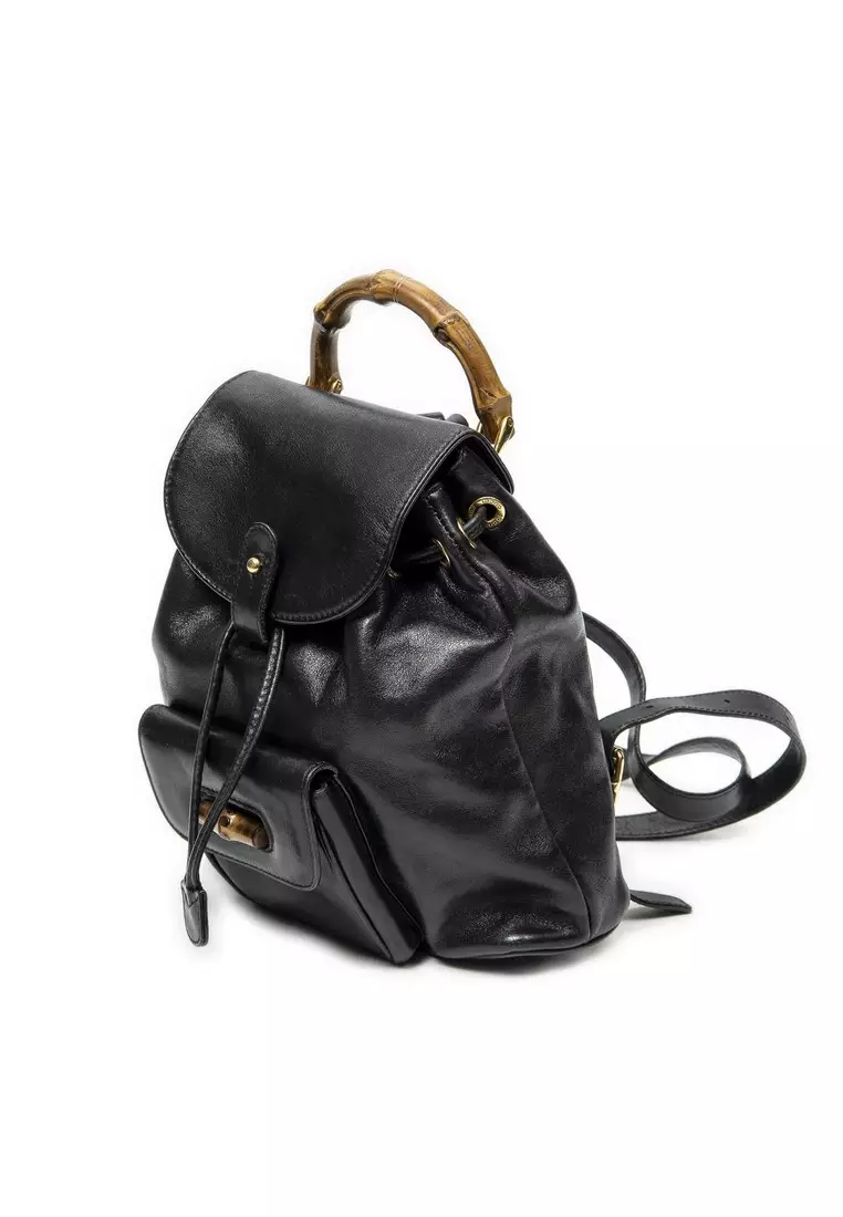 Pre-Loved Mini Bamboo Backpack