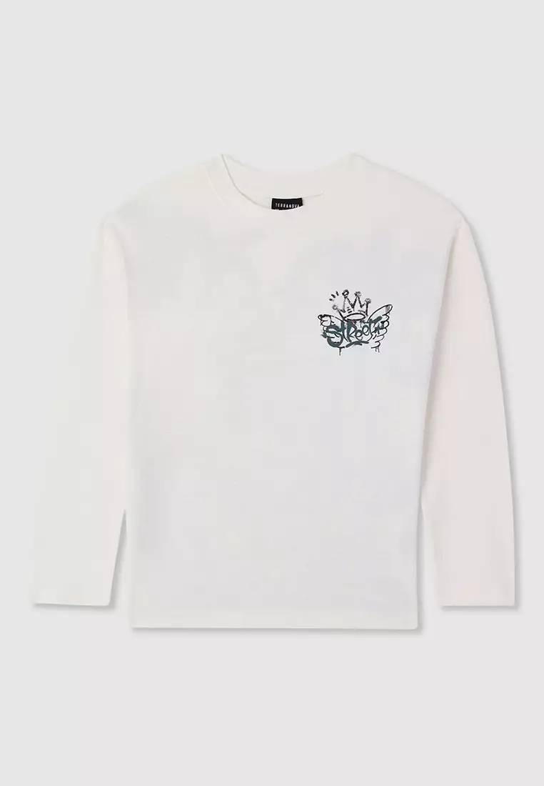 Kids Boys Long-Sleeved T-Shirt