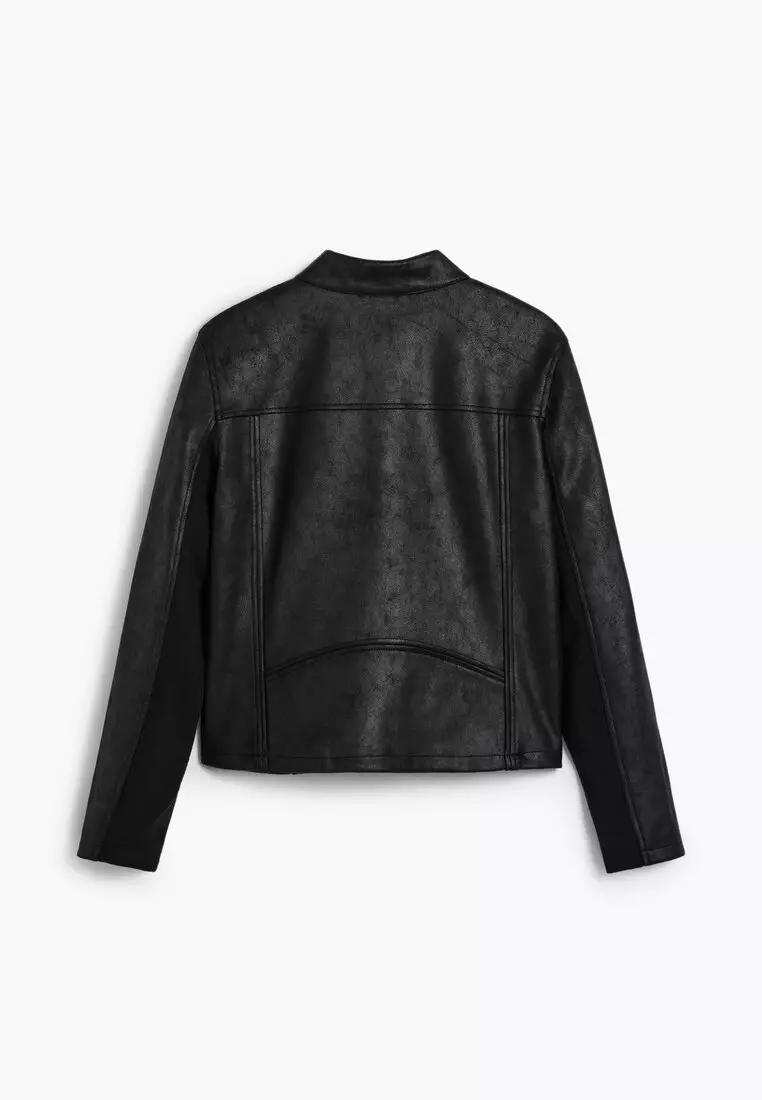 Mandarin collar jacket