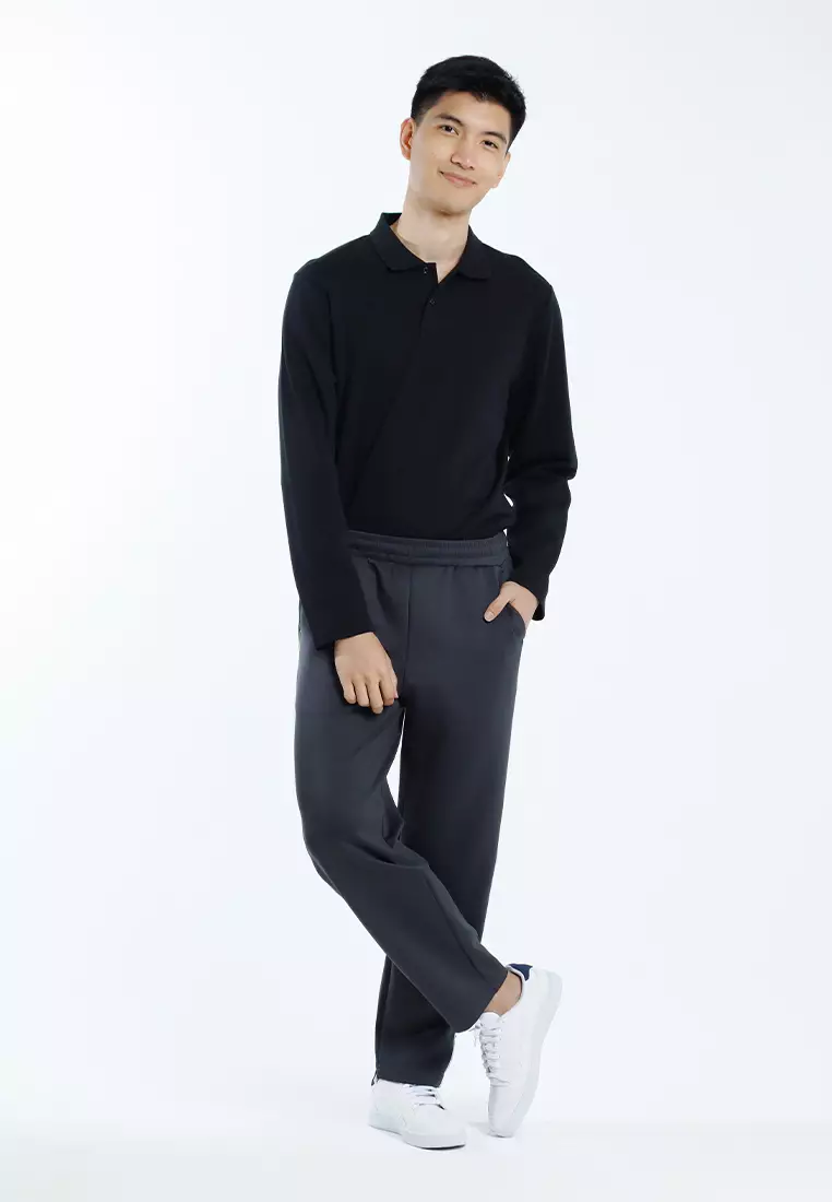 Forest Stretchable Jogger Pants Men Jogger Track Pants - 10819-03DkGrey