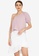 ZALORA OCCASION pink Textured One Shoulder Top DC978AA9F31D7CGS_1