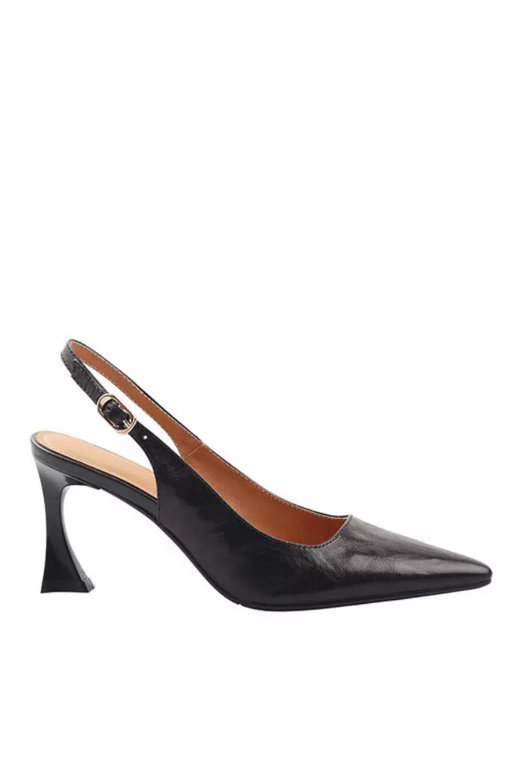Discount on Twenty Eight Shoes  shoes - SKU: VANSA Sheepskin Buckle Back Slingback High Heel Pump VSW-H-92802