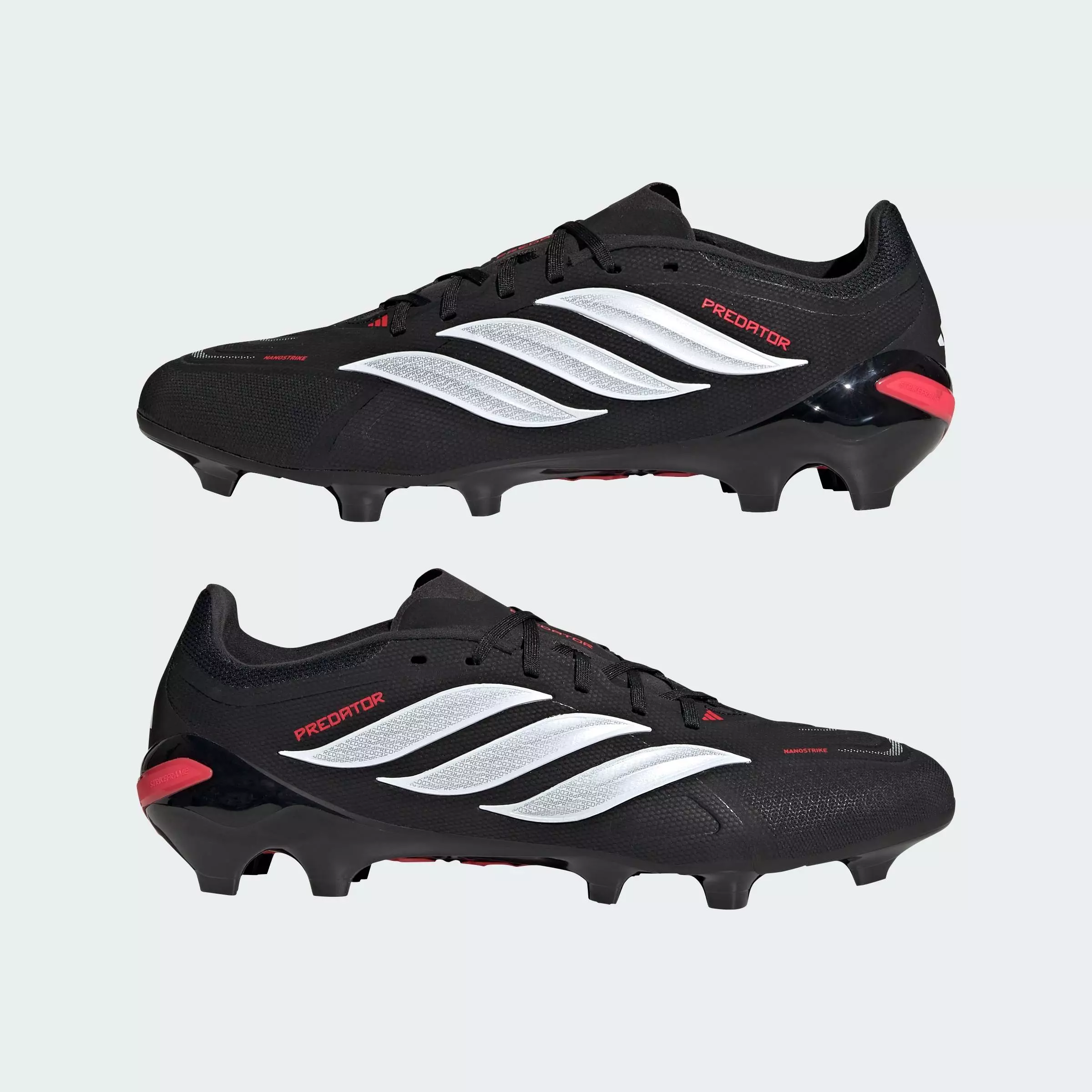 Football Predator League Firm Ground Football Boots Unisex Black JR7881