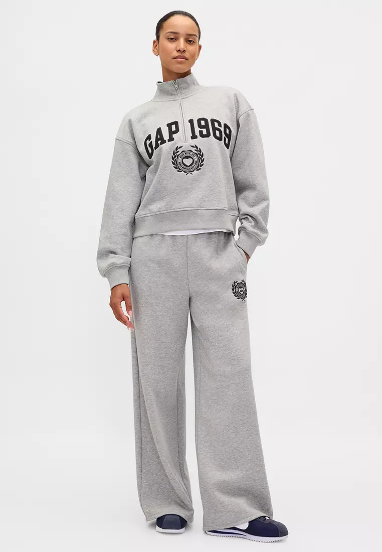 Logo Half Zip Sweatshirt