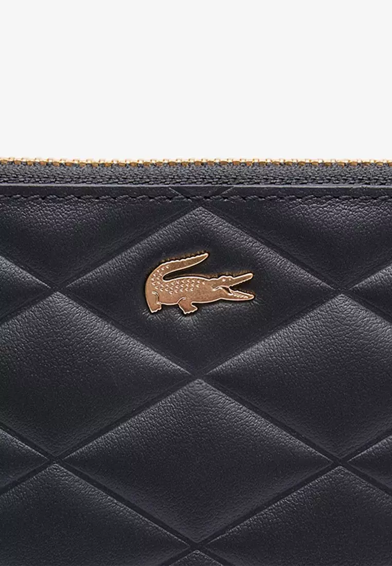 Crocodelle Leather Clutch