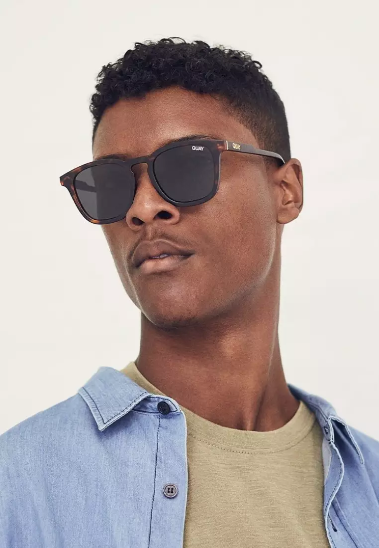 Jackpot Sunglasses - Matte Tort/Smoke Polarized