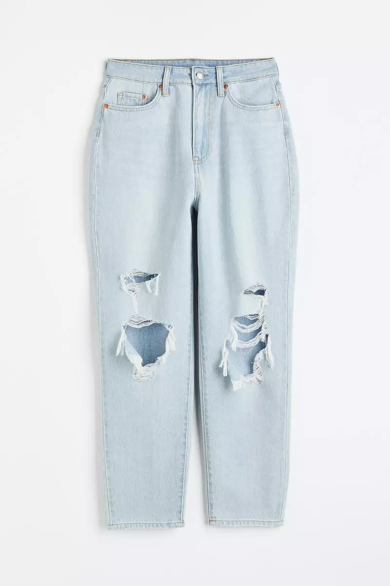 h&m mom jeans