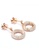 Vedantti pink Vedantti 18k The Circle Slim Earrings in Rose Gold A5055AC88E8679GS_4