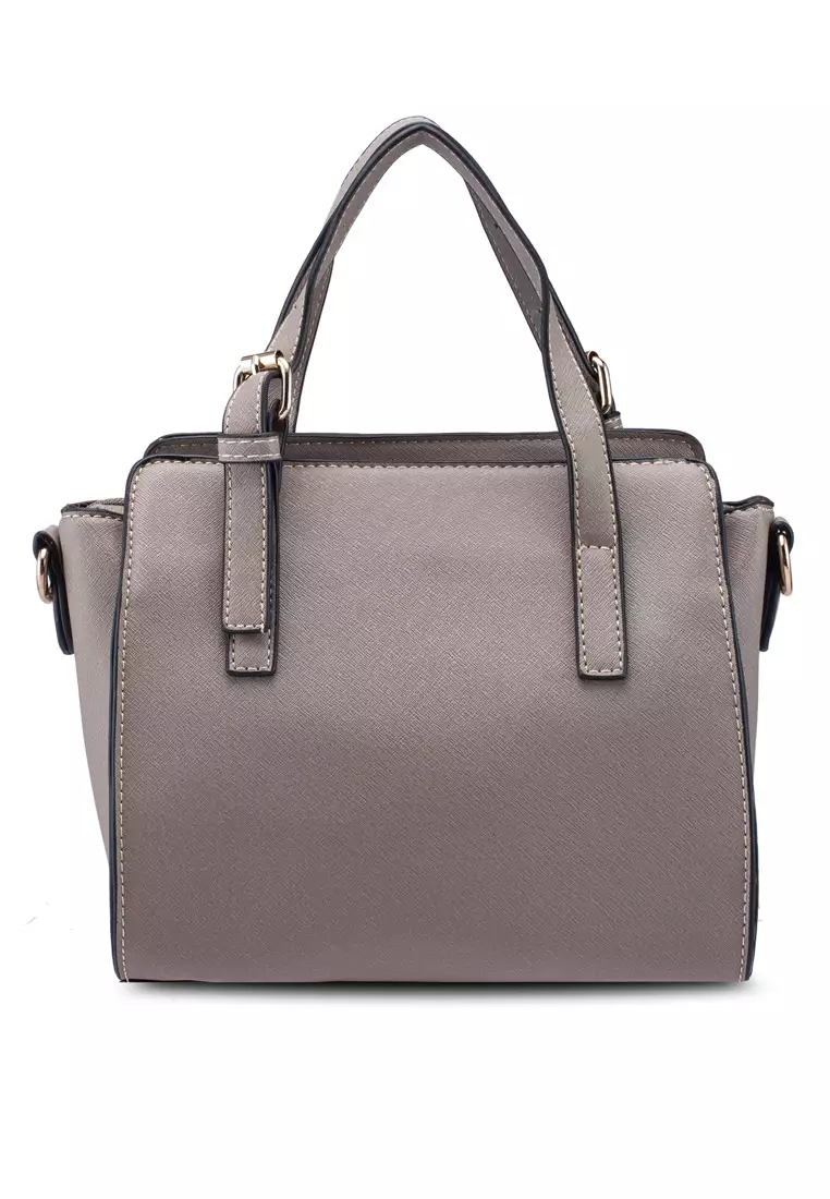 Saffiano Convertible Satchel