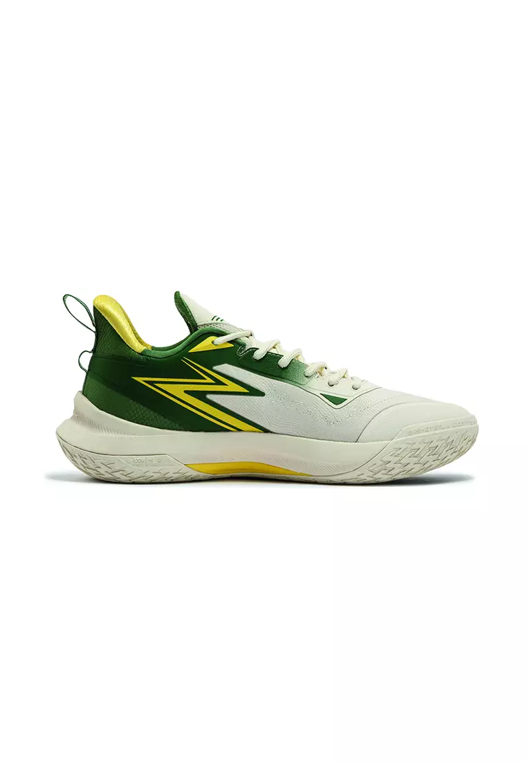 LT UP PRM Men's Performance Basketball Shoes in Sago/Wild Green