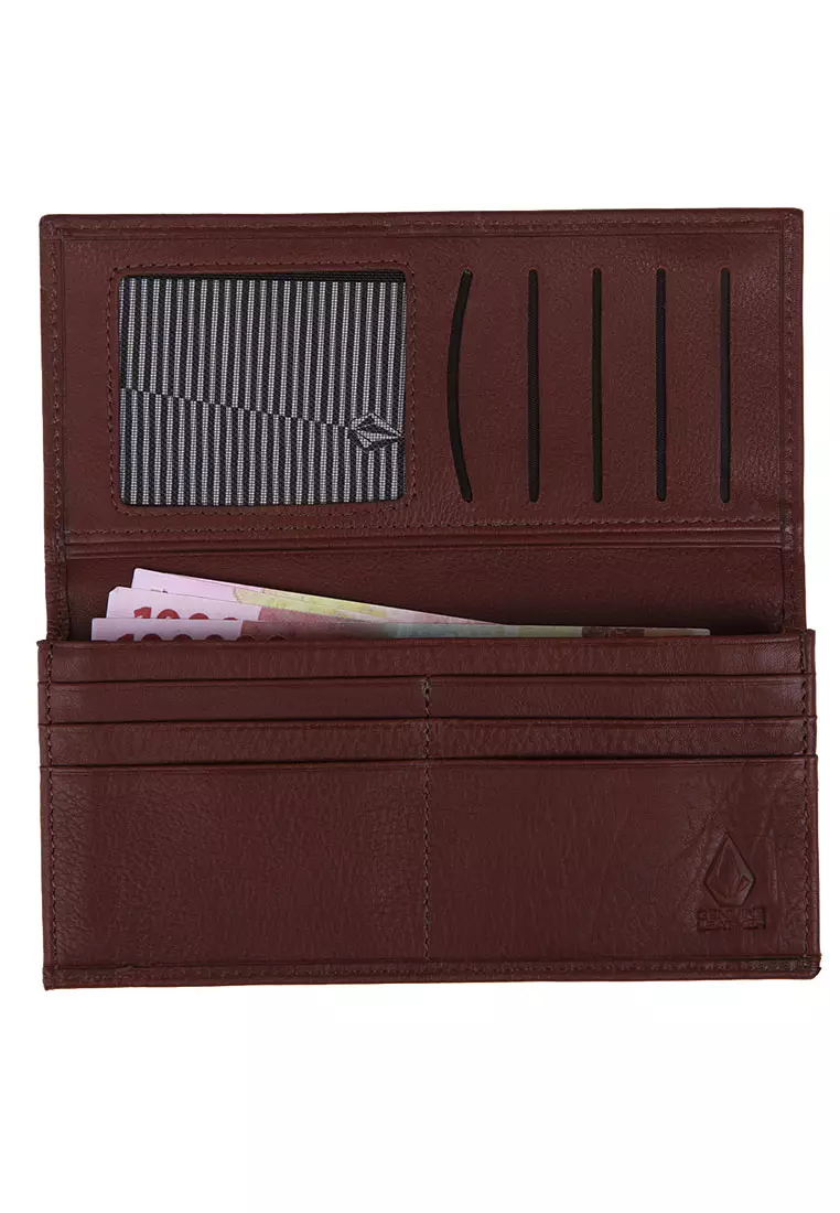 GLW NEO BASIC LEATHER WALLET COGNAC