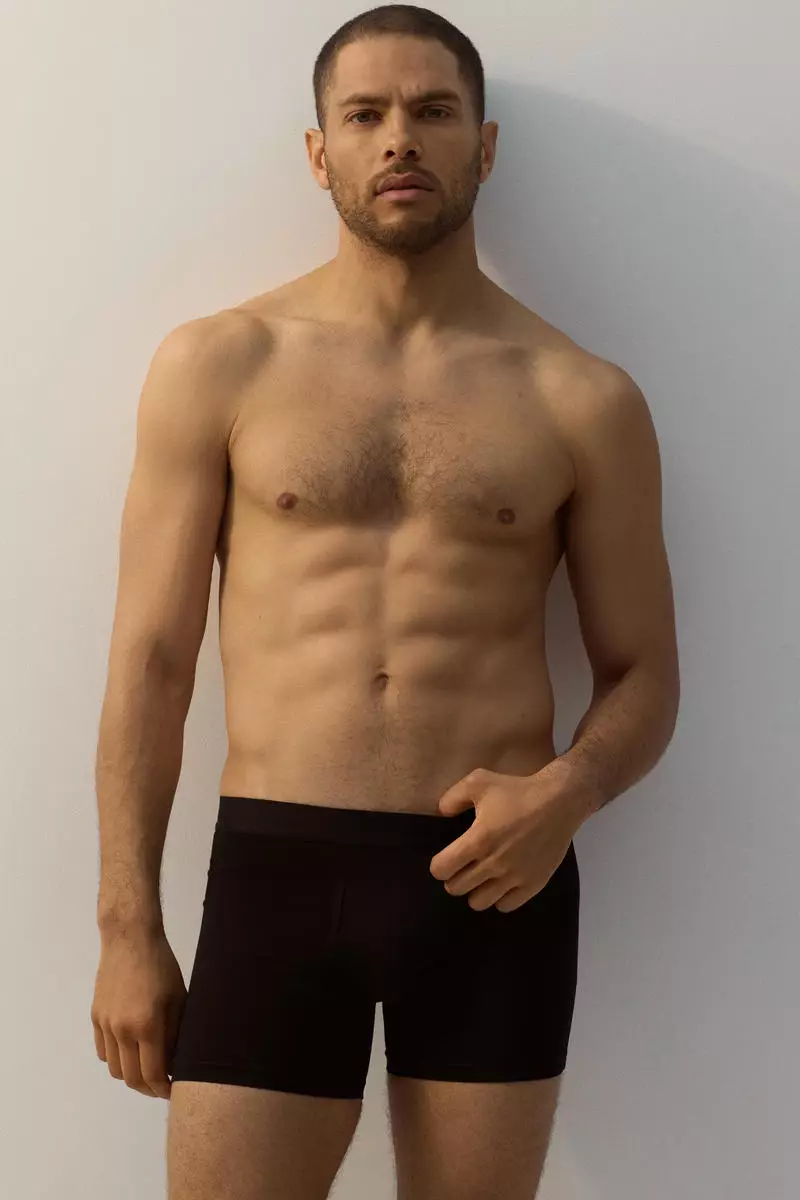 5-pack mid trunks with Lycra®