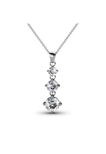 Her Jewellery silver Elise Pendant - Kalung Crystal Swarovski by Her Jewellery D3CE3AC0627665GS_1