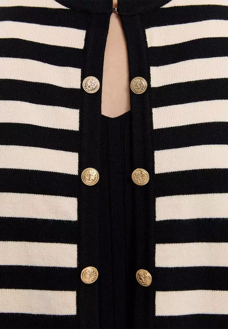 Striped Cardigan