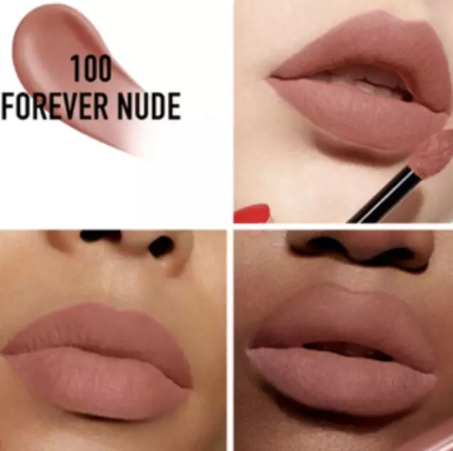 Dior Rouge Dior Forever LIQUID Lipstick - 100 Nude Look