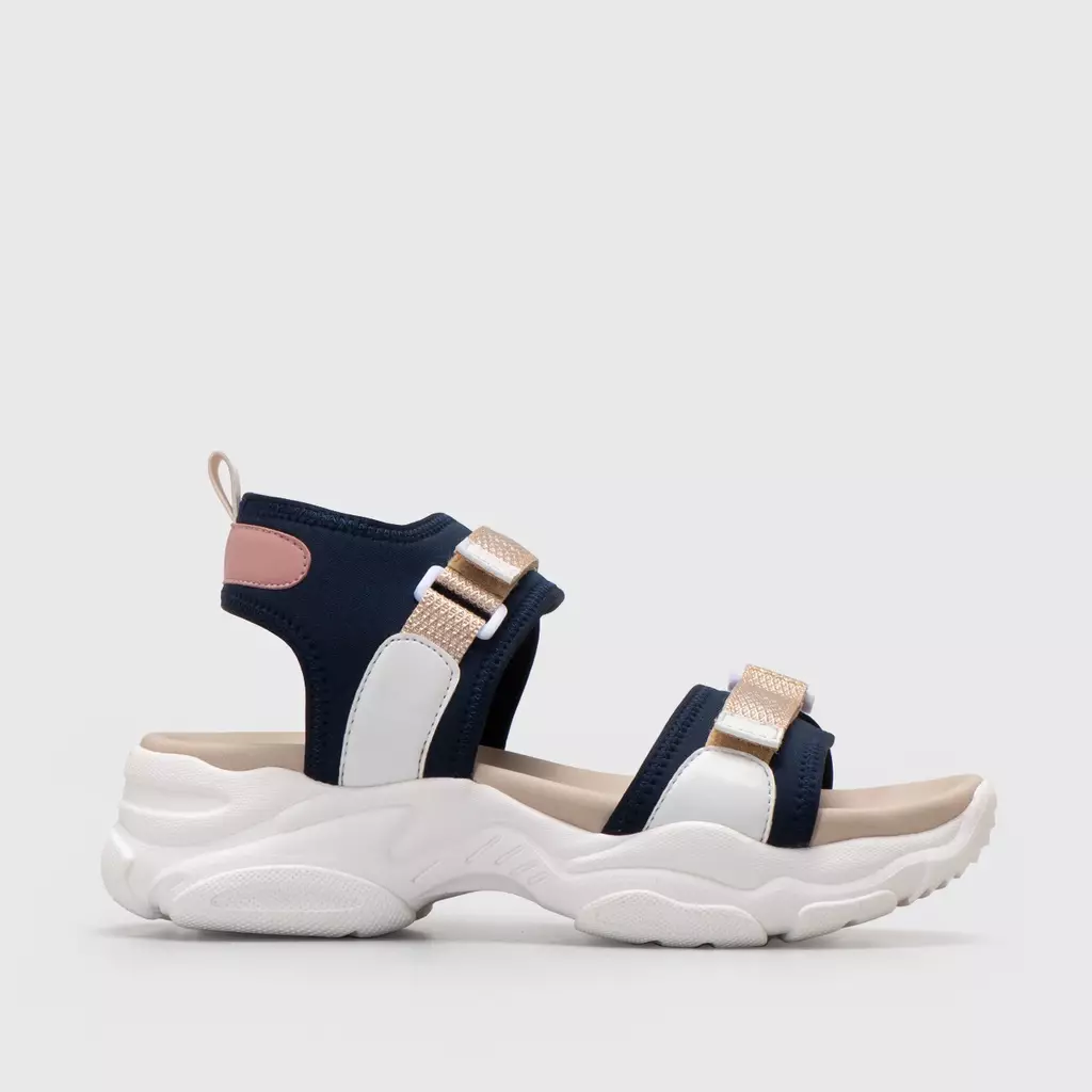 Lumpy Sandals Navy