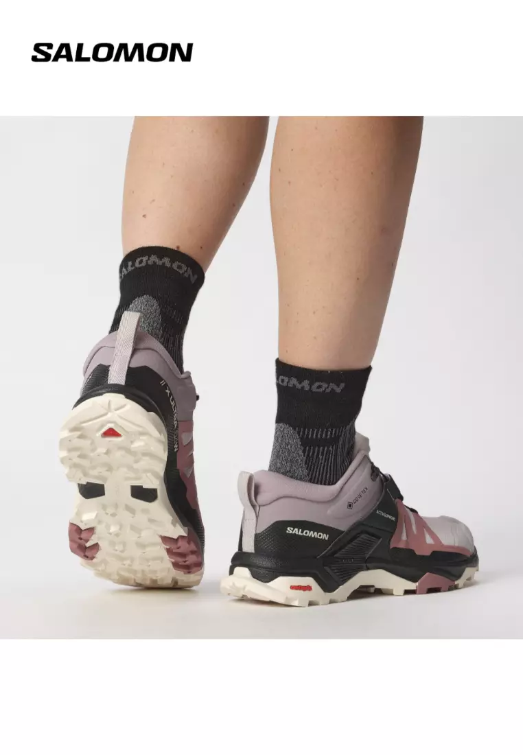 X ULTRA 4 GTX Women Outdoor Shoes in Ashes Of Roses / Light Mahogany / Almond Milk