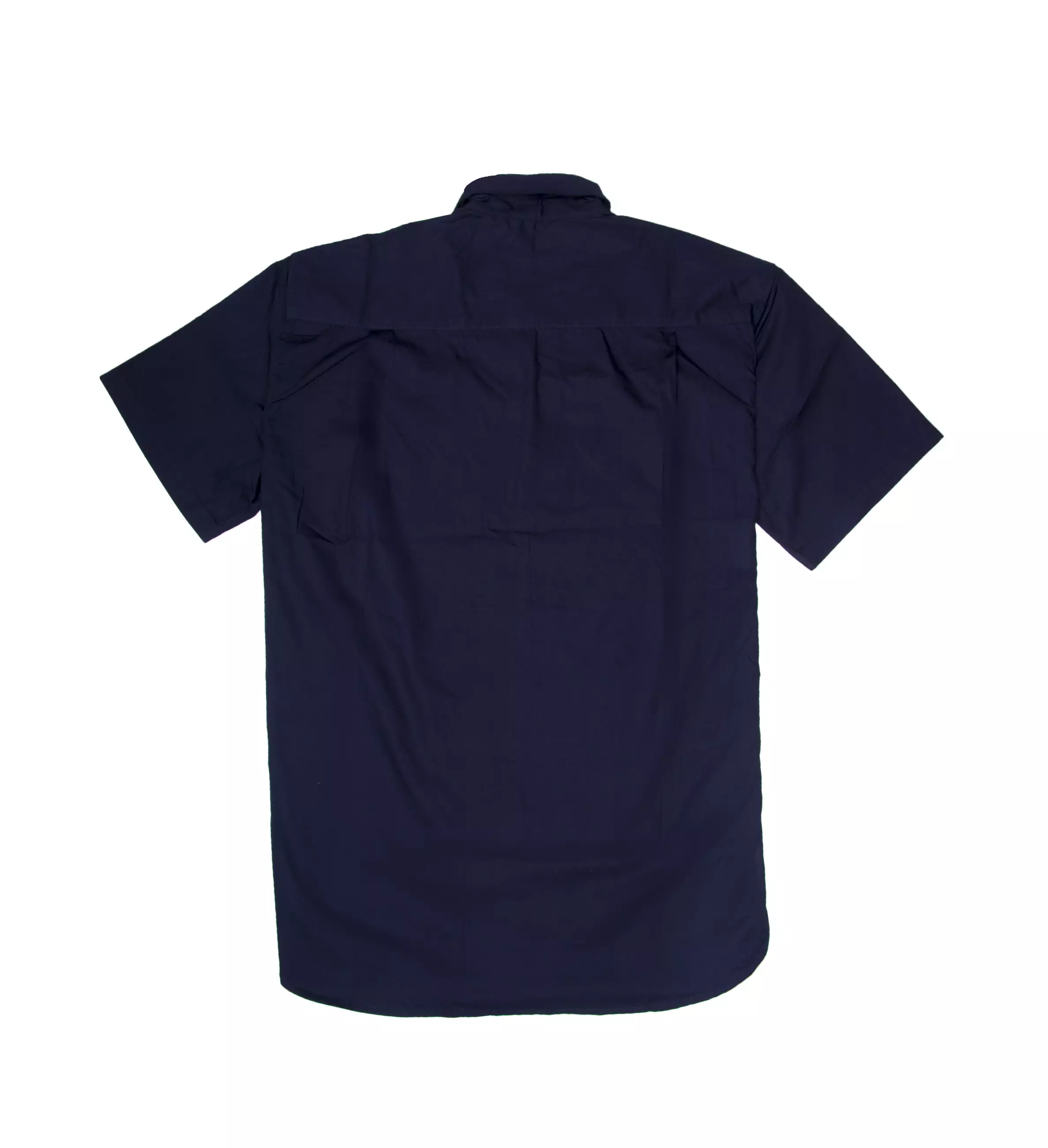 Worn Cortans  Kemeja Pendek Navy