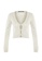 Trendyol white Buttoned Crop Cardigan 91691AAC7F53EAGS_6