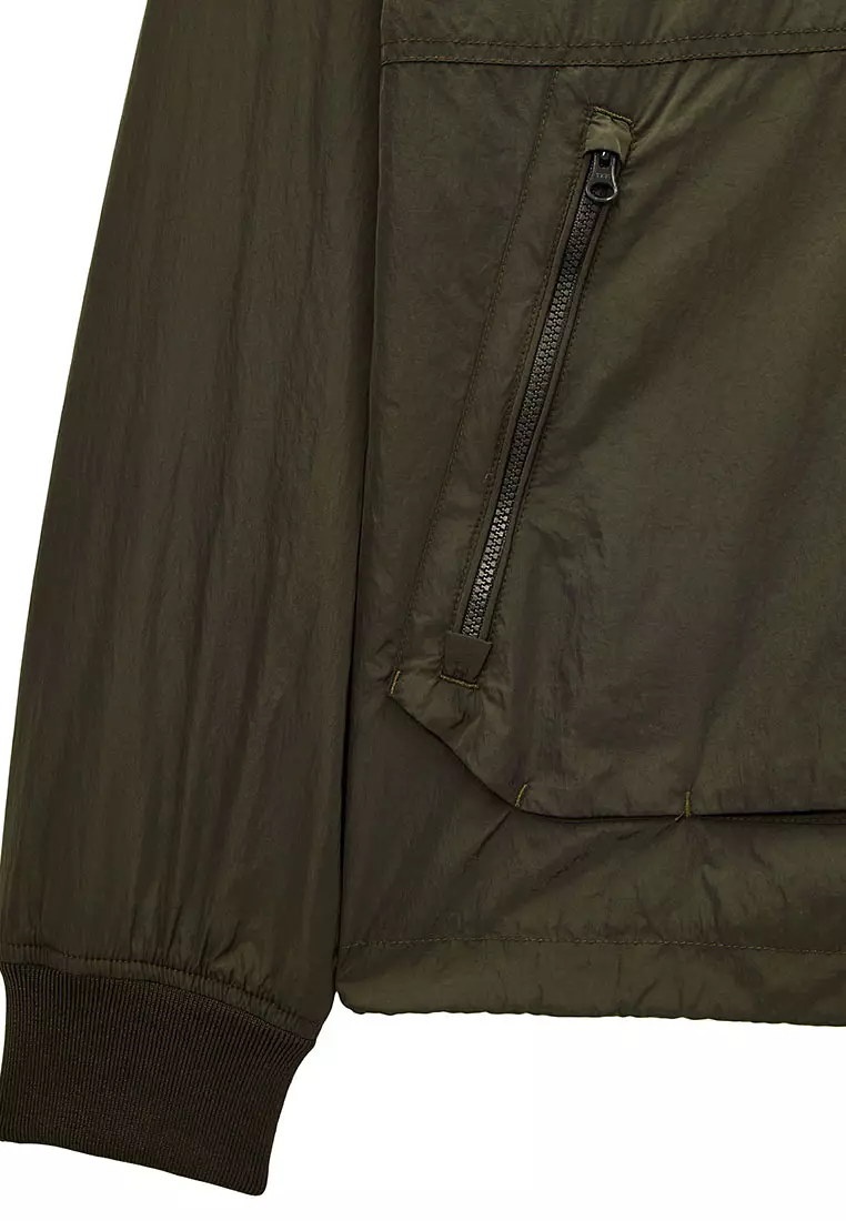 MENS BLACK FOREST KRAMER PARACHUTE CREW OVERTOP
