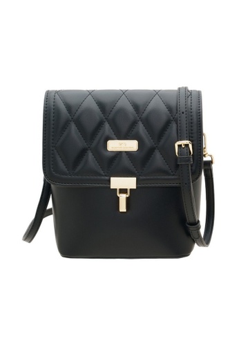 Valentino Creations black Rozel Mini Sling Bag BCE5BAC71E58E0GS_1
