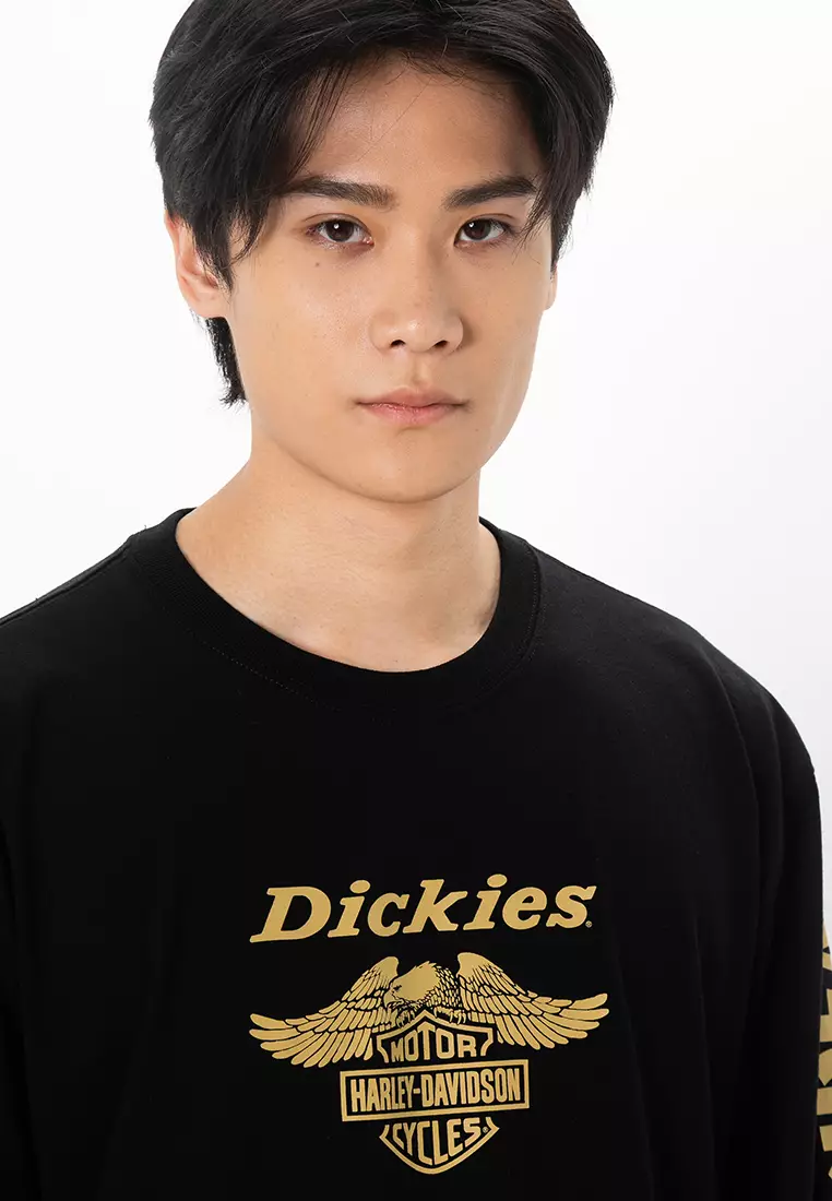 Dickies x H-D® Heavyweight LS Eagle Tee