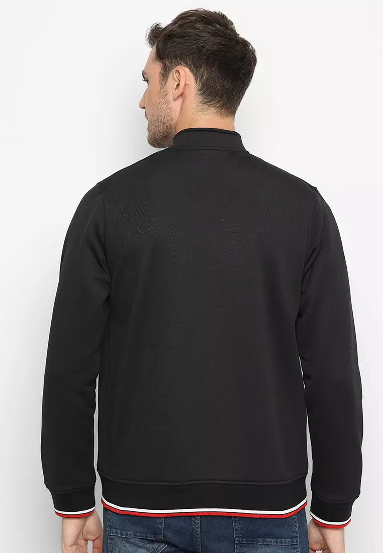 Jaket Biker Pria - Black