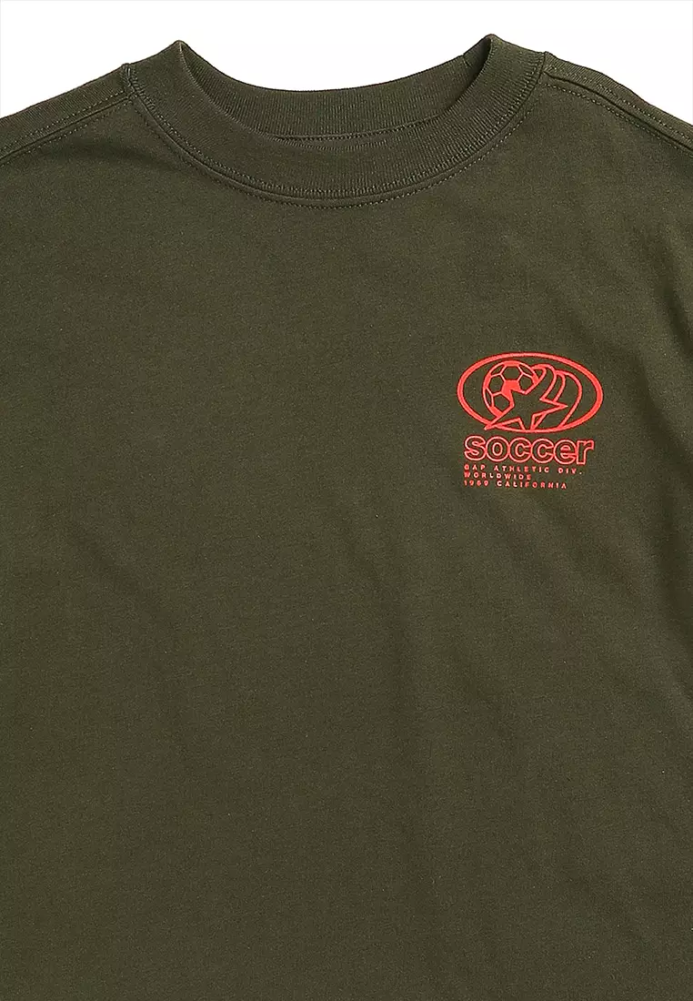 Long Sleeve Twofer Novelty Tee