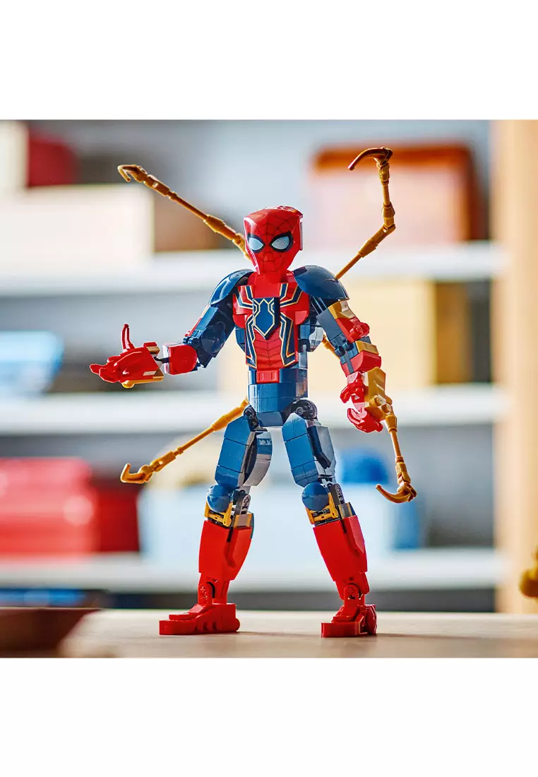 Super Heroes 76298 Iron Spider-Man Construction Figure, Age 8+, Building Blocks, 2024 (303pcs)