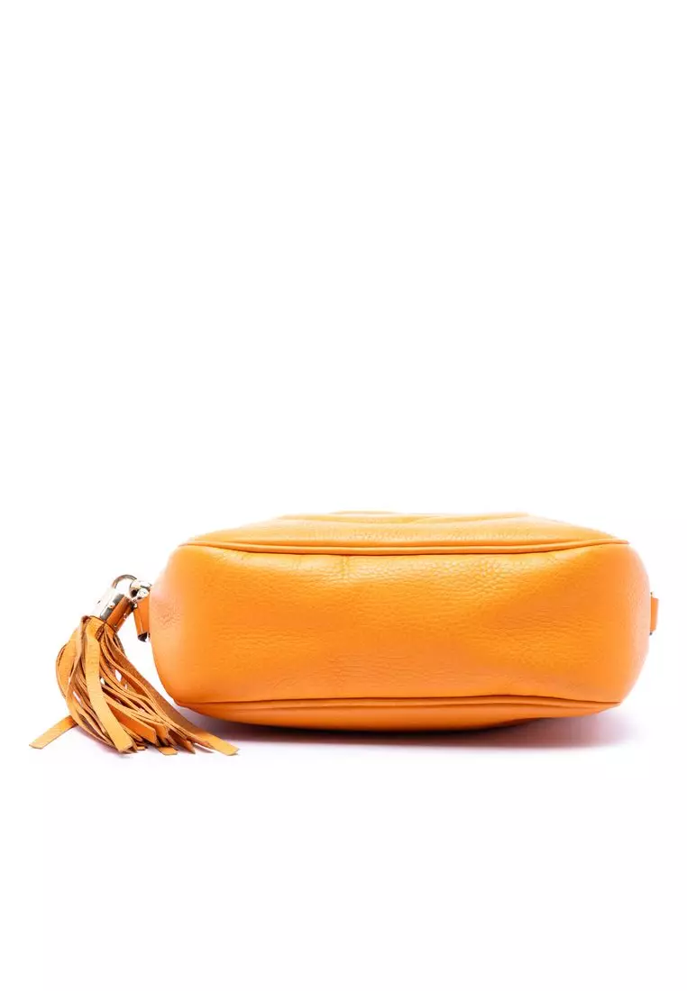 Pre-Loved Gucci Calfskin Soho Disco Crossbody