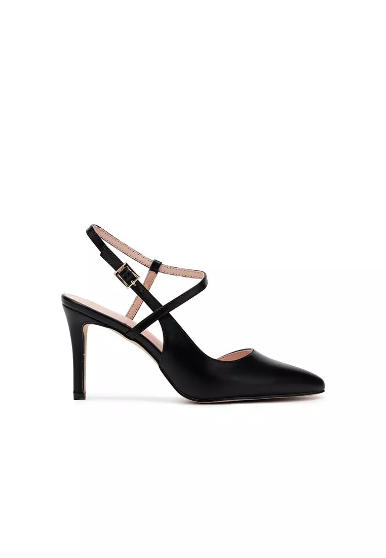 Discount on Nose  shoes - SKU: Ankle Strap Slingback Heel Pump