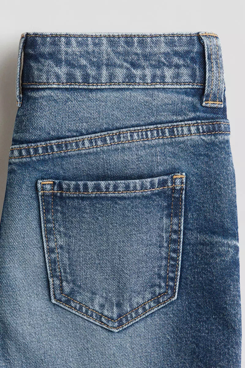 Baggy Fit Bootcut Leg Jeans