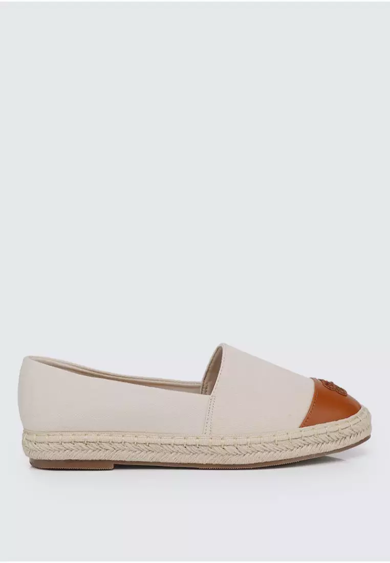 Discount on My Ballerine  shoes - SKU: Britney Comfy Espadrilles In Off White