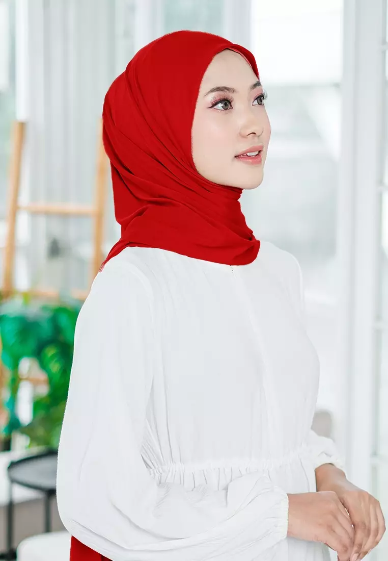 HIJAB INSTAN QILA - RED