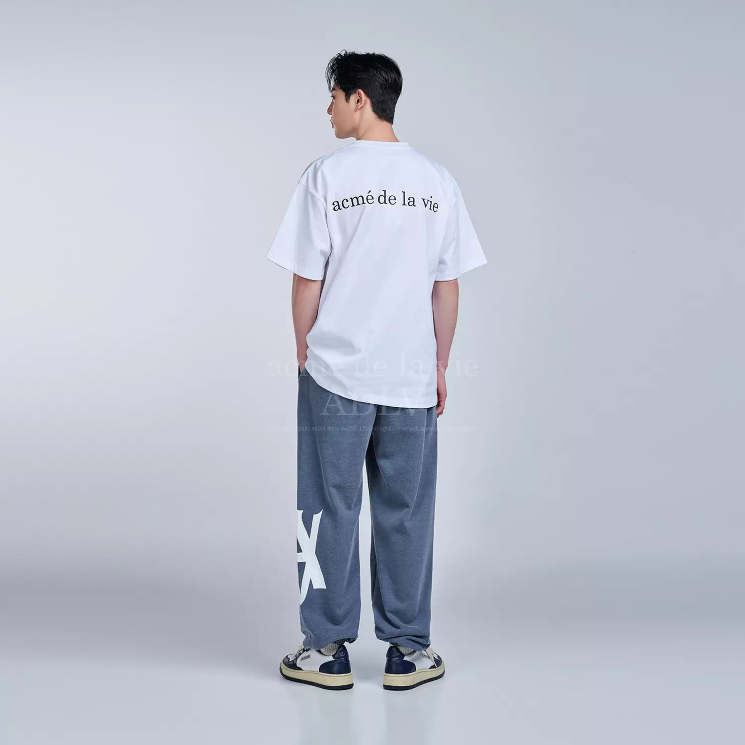 ADLV BABY FACE DONUTS PINK BROWN T-SHIRT WHITE DONUTS